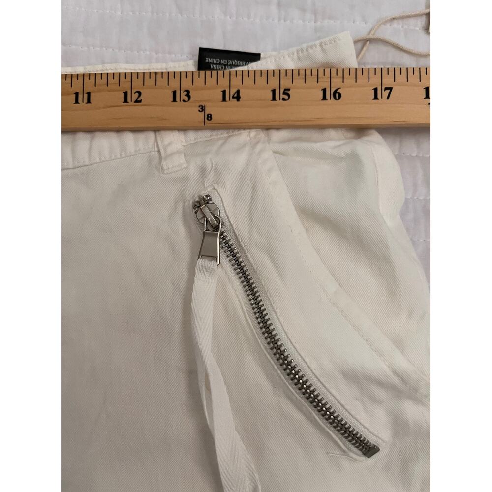 BlankNYC Women's White Cargo Pants Sz 31 NWT - Picture 11 of 14